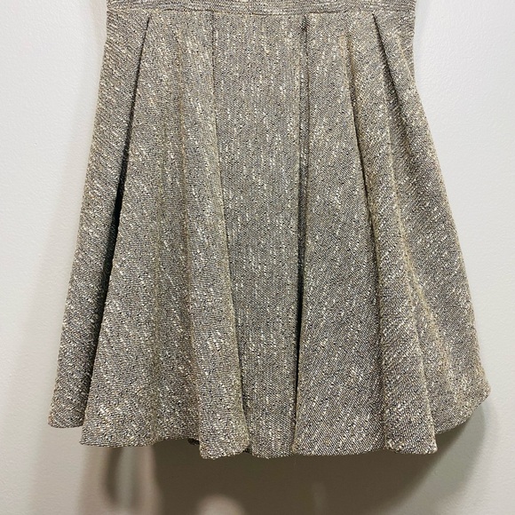 Anthropologie Paper Crown Women’s Shimmered Tweed Dress Size Petit M - Picture 5 of 9